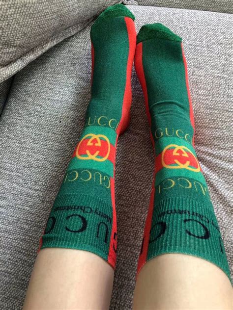 gucci woman socks|gucci thigh high socks.